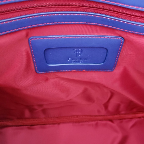 Furbo Design FRB005Z Messenger Bag - Navy/Blue - Picture 3 of 5